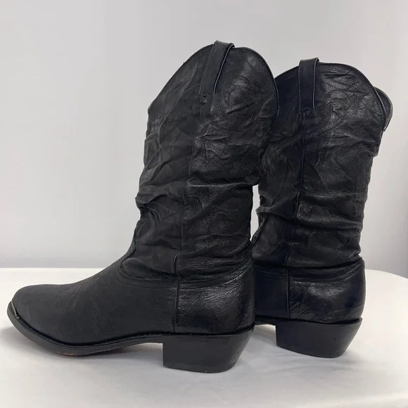 Durango Black Leather Boots (SB5) - Picture 7 of 8